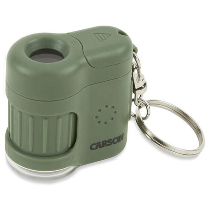 Microscopio de bolsillo Carson MicroMini 20x Verde