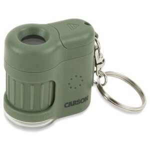 Microscopio de bolsillo Carson MicroMini 20x Verde
