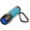 Linterna Carson UVSight Pro UV LED negra y azul