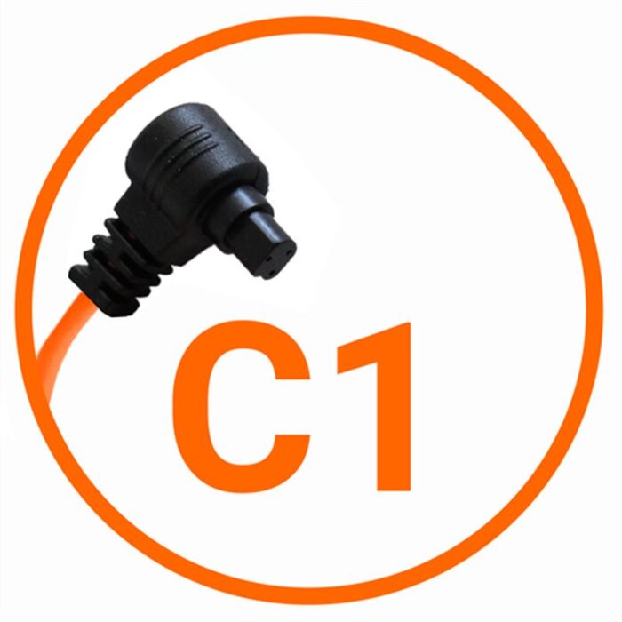 Miops cable de conexión de cámara Canon C1 Naranja