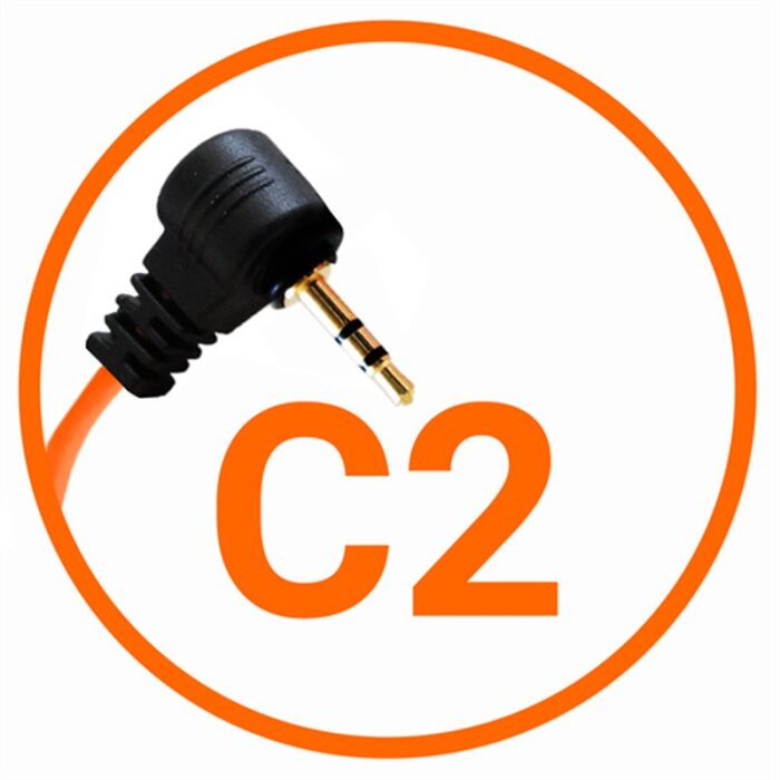 Miops cable de conexión de cámara Canon C2 Naranja
