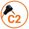 Miops cable de conexión de cámara Canon C2 Naranja
