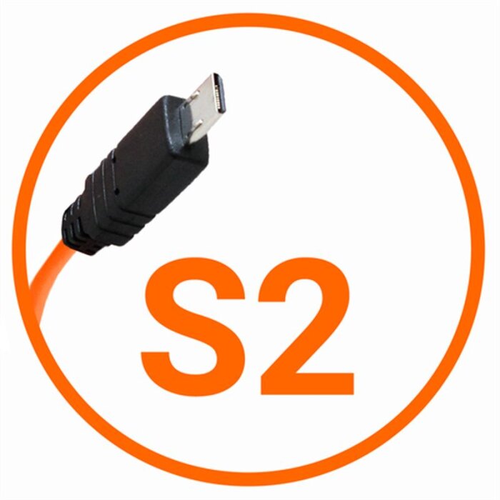 Miops cable de conexión de la cámara Sony S2 Naranja