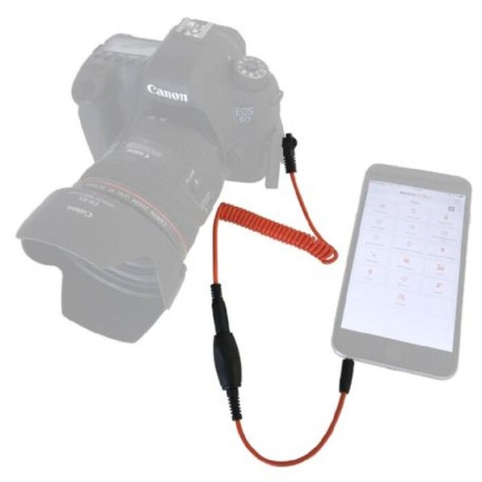 Disparador remoto para smartphone Miops MD-C2 con cable C2 para Canon