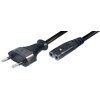 Falcon Eyes Cable de alimentación universal Euro C7 5m