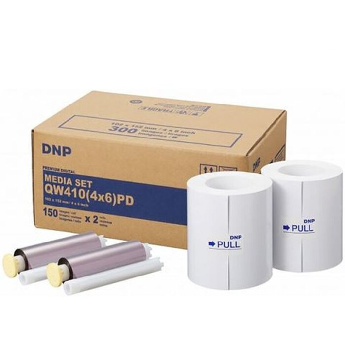 Papel DNP 300 imágenes Premium 10x15 para DP-QW410