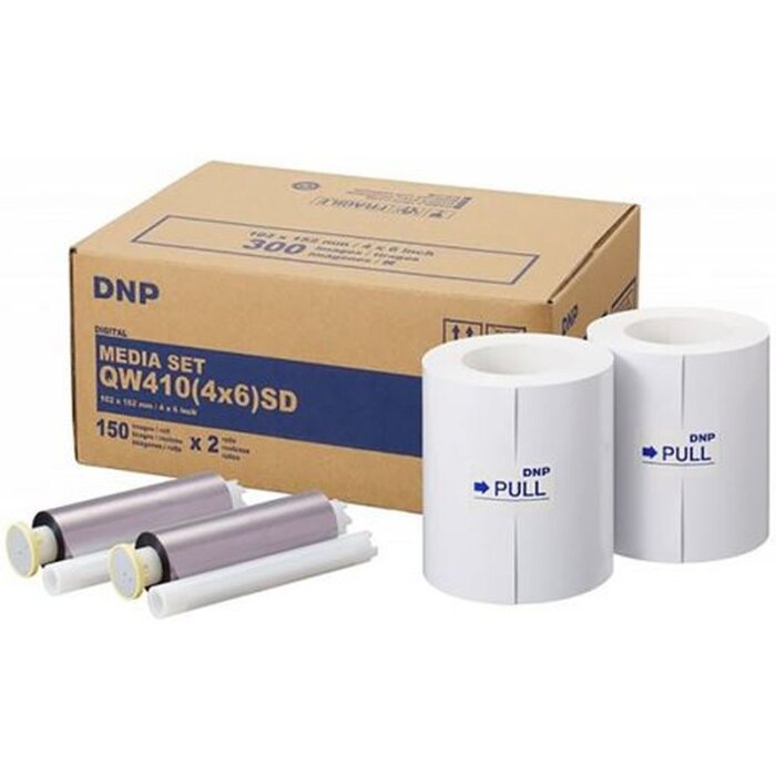 Papel DNP 300 imágenes estándar SD 10x15 para DP-QW410