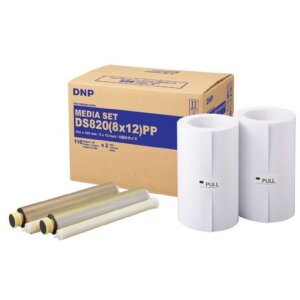 Papel DNP DM812820 Premium 2 rollos 110 unidades 20x30...