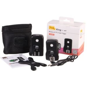 Pixel e-TTL Radio Flash Trigger Set King Pro para Canon
