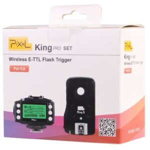 Pixel e-TTL Radio Flash Trigger Set King Pro para Canon