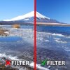 Marumi Circ Pola Filtro Super DHG 62 mm Repelente de suciedad