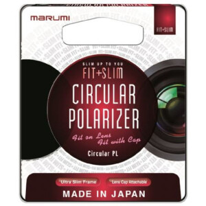 Filtro polarizador circular Marumi Slim Fit 77 mm Filtro...
