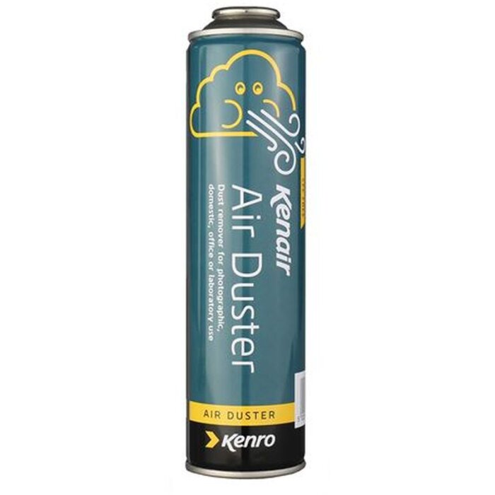 Bote de aire comprimido Kenro + cabezal de plástico 360 ml