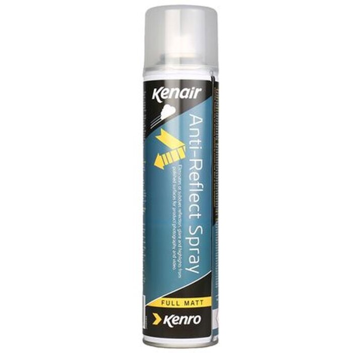 Kenro Spray Antirreflejos Mate 400ml para la industria fotográfica y cinematográfica