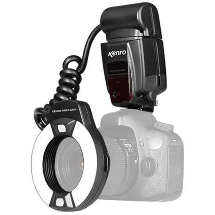 Kenro TTL Macro Anillo Flash KFL201C para Canon