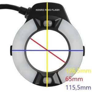 Kenro TTL Macro Anillo Flash KFL201C para Canon
