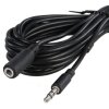 Cable alargador de audio estéreo 3,5 mm macho - 3,5 mm hembra 5 m