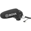 Boya BY-BM3031 Micrófono direccional de condensador negro con accesorios