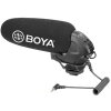 Boya BY-BM3031 Micrófono direccional de condensador negro con accesorios