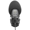 Boya BY-BM3031 Micrófono direccional de condensador negro con accesorios