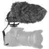 Boya BY-BM3031 Micrófono direccional de condensador negro con accesorios