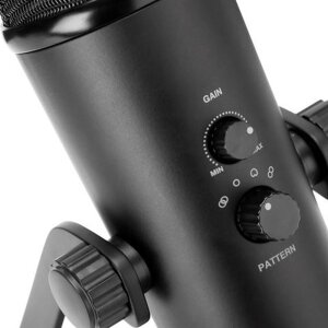Boya BY-PM700 Micrófono de estudio USB de condensador para podcasts y voces