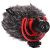 BOYA BY-MM1+ micrófono direccional compacto para DSLR smartphones PC con pantalla antiviento