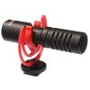 BOYA BY-MM1+ micrófono direccional compacto para DSLR smartphones PC con pantalla antiviento