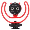 BOYA BY-MM1+ micrófono direccional compacto para DSLR smartphones PC con pantalla antiviento