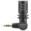 Boya BY-M110 Mini micrófono de condensador TRRS 3,5 mm Omnidireccional giratorio 180