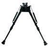 Reposa Armas Bípode Cónico 15-22cm Negro Ajustable