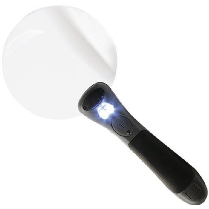 Lupa cónica Lux-90 2,5x iluminación LED