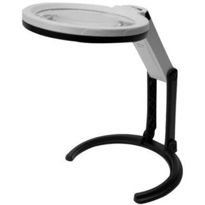 Lupa de mesa cónica Flexo-120 - Práctica lupa de pie para trabajos minuciosos
