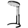 Lupa de mesa cónica Flexo-120 - Práctica lupa de pie para trabajos minuciosos