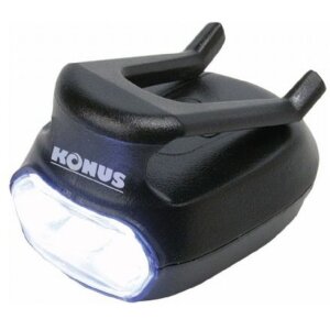 Linterna LED Konus Konuscap negra