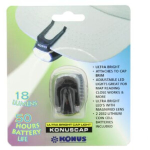 Linterna LED Konus Konuscap negra