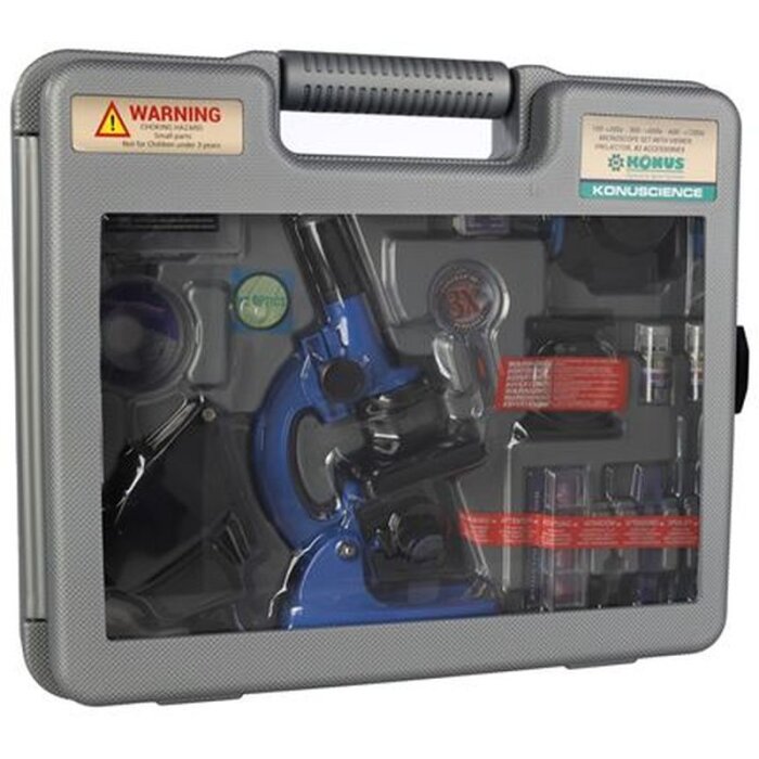 Microscopio Konus Konuscience 1200x - Instrumento de laboratorio de alto rendimiento