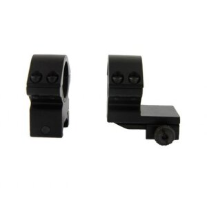 Juego de montaje de conos 25-30 mm Soporte de anillo doble T Negro