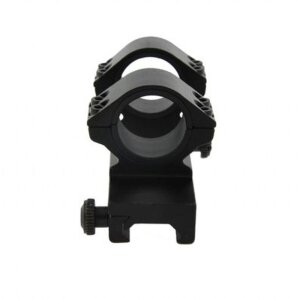 Juego de montaje de conos 25-30 mm Soporte de anillo doble T Negro