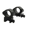 Juego de montaje de conos 25-30 mm Soporte de anillo doble T Negro
