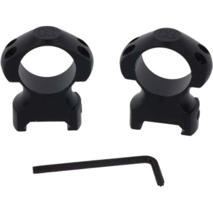 Anillas de montaje cónicas de 25,4 mm de altura - Montaje estable del visor