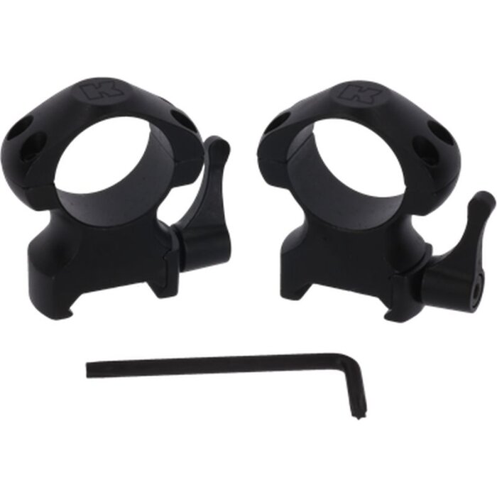 Anillos de montaje de cierre rápido cónicos de 25,4 mm de altura