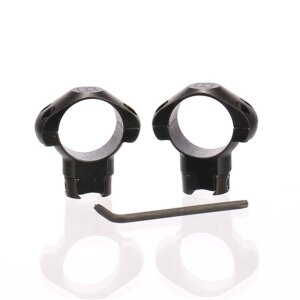 Anillas de montaje cónicas de 25,4 mm de altura para rifle de aire comprimido calibre 22