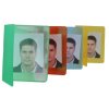 Benel carpeta foto pasaporte 250 unid PVC color mixto 53x65mm