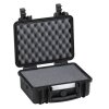 Explorer Cases 2712HL.B Maleta de transporte con espuma negra 276x200x120 mm