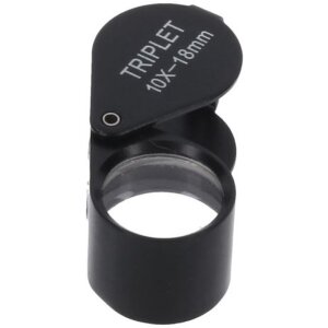 Lupa plegable Byomic triplex BYO-IT1018 10x18mm - Aumento preciso