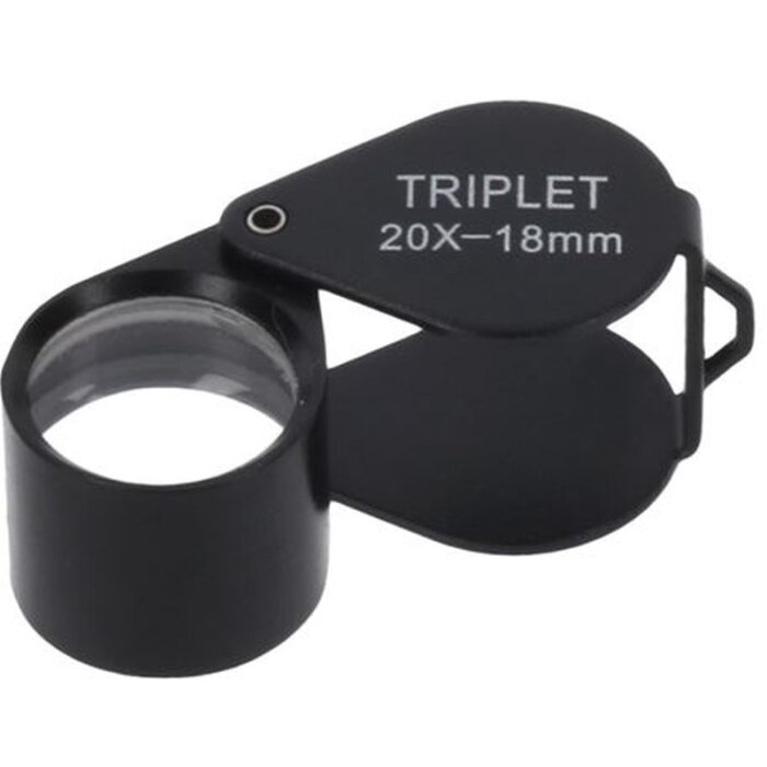 Lupa plegable Byomic triplex BYO-IT2018 20x18mm 20 aumentos