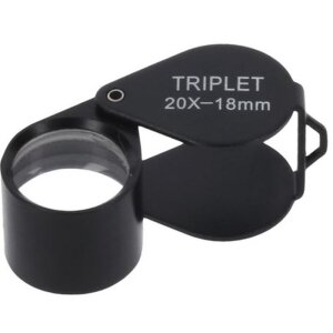 Lupa plegable Byomic triplex BYO-IT2018 20x18mm 20 aumentos