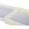 Caja portaobjetos Byomic para 25 portaobjetos de microscopio