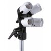 Portalámparas Falcon Eyes LH-4E27LS 4 con E27 + soporte basculante
